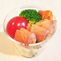 Richland☆Y's cooksnap of when they made サーモン＆ポテトサラダ クリスマス前菜.