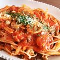 ともそうた's cooksnap of when they made 栄養満点 簡単ツナのトマトソースパスタ.