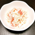 のんべぇヒロ's cooksnap of when they made 大根とカニカマのわさマヨサラダ.