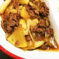 つるちゃ's cooksnap of when they made 大根しめじの挽き肉炒め.