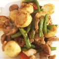 Kikuk0_66c's cooksnap of when they made ほっくり里芋と豚バラの炒め煮.