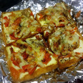 hiro♡tee's cooksnap of when they made ■糖質制限■厚揚げ簡単こんがり鮭マヨ焼き.