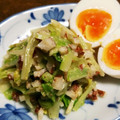 こげ岡's cooksnap of when they made うるいとツナの胡麻味噌マヨ和え.
