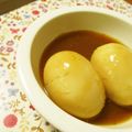 りぃ♬＊'s cooksnap of when they made 焼肉のたれで 味付けたまご.
