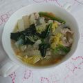 イチゴ、イチゴ。's cooksnap of when they made 豚肉と白菜のスープ.