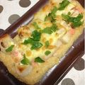 ぽぽきゅ's cooksnap of when they made 油揚げ＆お餅✿和風ピザ✿.
