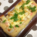 ぽぽきゅ's cooksnap of when they made 油揚げ＆お餅✿和風ピザ✿.