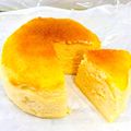 くりなかけいこ's cooksnap of when they made ダイソーの12㎝型でスフレチーズケーキ.