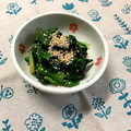 しゅい6's cooksnap of when they made ほうれんそうのゴマ和え.