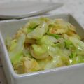 fuwavani's cooksnap of when they made キャベツのおかかバターじょうゆ.