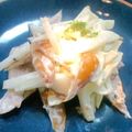 男子だんご三兄弟ママ's cooksnap of when they made マヨ☆ハム☆たくあん.