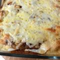 CHICHI☆PAY's cooksnap of when they made 簡単時短！餃子の皮でミートラザニア☆.