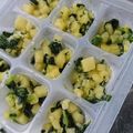 yurima⭐'s cooksnap of when they made 離乳食中期☆豆腐とほうれん草のしらす和え.