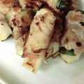 ｱｲﾊﾅ's cooksnap of when they made 長ネギの豚肉巻き☆豚串風.
