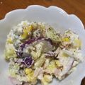 逆さナマズ's cooksnap of when they made さつまいもとクリームチーズのサラダ♡.