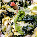 ＫＣゆっこちゃん's cooksnap of when they made 白菜とわかめの和風マヨサラダ.