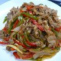 *ほぇ*'s cooksnap of when they made 豚肉のレモンソース☆パプリカ・エリンギ添.