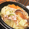 初めての育児生活's cooksnap of when they made うどんと絹揚げがメインのだし鍋♪.
