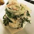 Comodarc's cooksnap of when they made にが菜（ンジャナ）のツナマヨ和え♪.