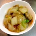ブリョコリ日和's cooksnap of when they made 簡単！とろ〜り♪豚こまと白菜のうま煮丼♪.