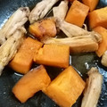 ちゃみ's cooksnap of when they made かぼちゃと鶏手羽中の煮物.