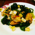 かわゆう1211's cooksnap of when they made 牡蠣とほうれん草のオイスター炒め♪.