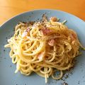nyclovers's cooksnap of when they made 牛乳未使用の簡単カルボナーラ.
