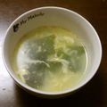 りこまこせいやのパパ's cooksnap of when they made 餃子の皮とワカメの卵スープ.