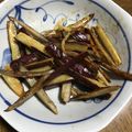 クックRKKOMT☆'s cooksnap of when they made さつまいもとゴボウの甘辛だれ.