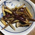 クックRKKOMT☆'s cooksnap of when they made さつまいもとゴボウの甘辛だれ.