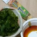 オラの台所's cooksnap of when they made お刺身わかめを柚子胡椒醤油で☆.