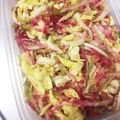 さわあむ's cooksnap of when they made 紅芯大根と白菜のさっぱり中華サラダ☆.