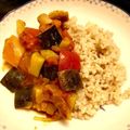 Zelie's cooksnap of when they made 夏野菜とチキンのラタトゥイユカレー.