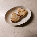 linhua's cooksnap of when they made 鮭ぼう♬フレフレよろこんぶおにぎり.