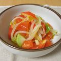 ふんわりしょこら's cooksnap of when they made 簡単♪ カニカマde✿もやしのマリネサラダ✿.