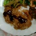 makichaki's cooksnap of when they made 揚げないとんかつ.