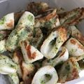 RMN6's cooksnap of when they made もう一品プラス！フライパンで竹輪磯辺揚げ.