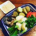 あいこ飯's cooksnap of when they made 温野菜に！バーニャカウダ風ソース.
