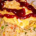 とめとし's cooksnap of when they made 冷凍エビピラフでオムライス（写真付き）.