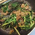 きしもとゆうこ's cooksnap of when they made 牛肉と水菜のはりはり.