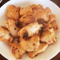 ほもい's cooksnap of when they made 鶏むね肉の梅しそ照り焼き.