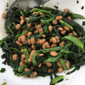 やんしゅ's cooksnap of when they made なめこ　ほうれん草の柚子胡椒　納豆和え.