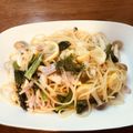 ふ～こ♪'s cooksnap of when they made 生クリーム不要☆ レモンパスタ☆.