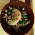はぴ365's cooksnap of when they made ピリ辛大根とひき肉の煮物♪簡単.