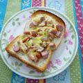 クレイプメートル's cooksnap of when they made ウインナーとオレガノとレモンのトースト.