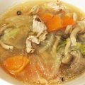 R★Hママ♥'s cooksnap of when they made 豚バラ肉と野菜の中華風春雨スープ.