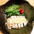 Riku's cooksnap of when they made 鶏胸肉の塩ネギダレかけ！.