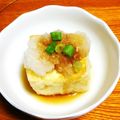 TomoGoQoo's cooksnap of when they made 簡単！基本の揚げ出し豆腐.