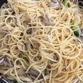 ７３５ママ's cooksnap of when they made しめじとしらすのパスタ バター醤油.