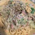 すごめ's cooksnap of when they made アボカドとツナのクリームパスタ.